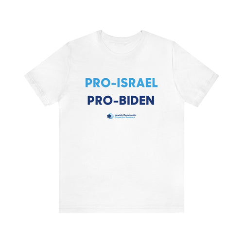 Pro-Israel Pro-Biden T-Shirt