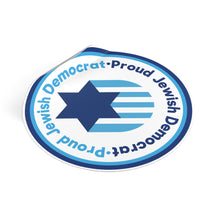 Load image into Gallery viewer, Proud Jewish Democrat Sticker