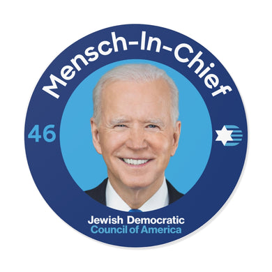 Mensch-in-Chief Sticker