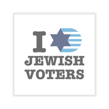 Load image into Gallery viewer, I Heart Jewish Voters Sticker