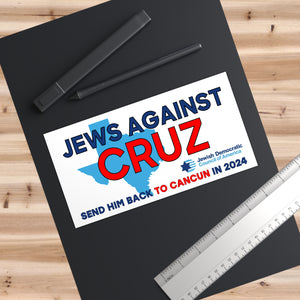 Jews Against Cruz Sticker