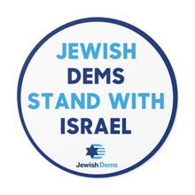 Load image into Gallery viewer, Jewish Dems Stand With Israel Sticker