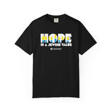 Load image into Gallery viewer, Hope Is a Jewish Value T-Shirt (Navy)