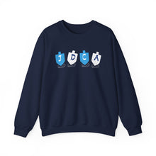 Load image into Gallery viewer, JDCA Dreidel Hanukkah Sweater