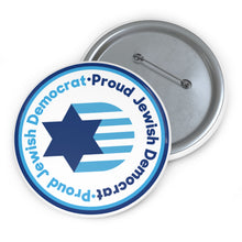 Load image into Gallery viewer, Proud Jewish Democrat Button