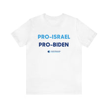 Load image into Gallery viewer, Pro-Israel Pro-Biden T-Shirt