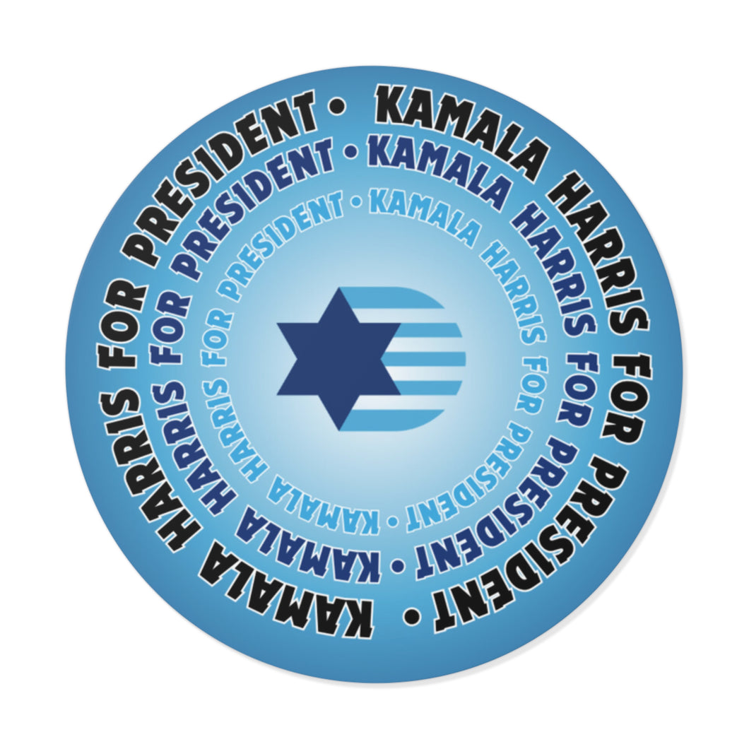 Kamala Harris for President Tie Dye Sticker