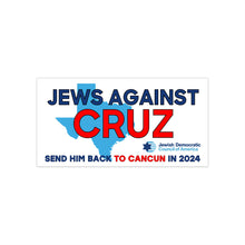 Load image into Gallery viewer, Jews Against Cruz Sticker