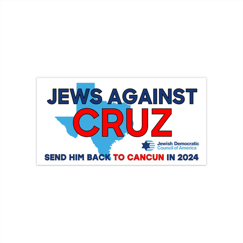 Jews Against Cruz Sticker