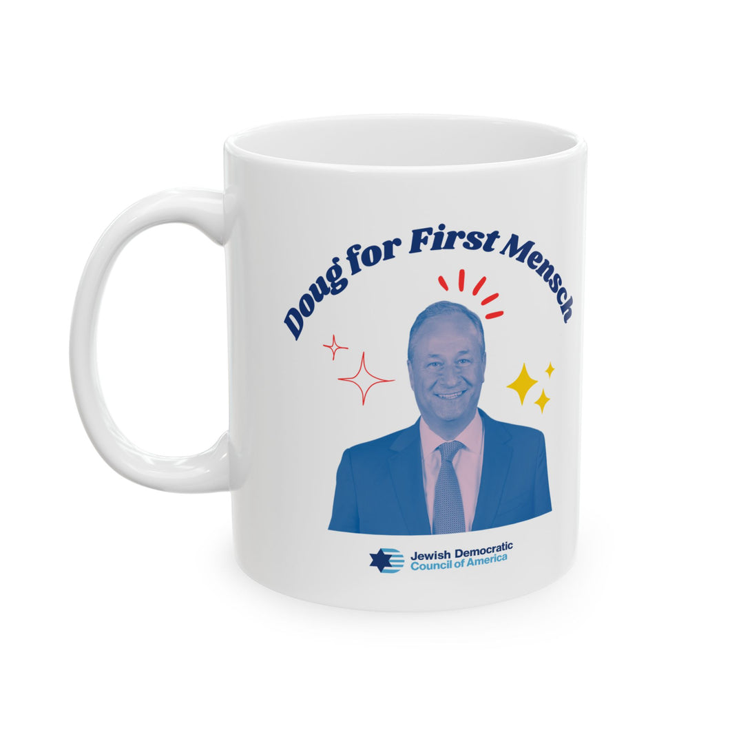 Doug for First Mensch Mug