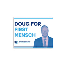 Load image into Gallery viewer, &quot;Doug for First Mensch&quot; Posters