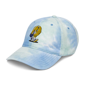 Bagel Student Tie Dye Dad hat