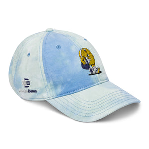 Bagel Student Tie Dye Dad hat