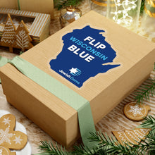 Load image into Gallery viewer, Flip Wisconsin Blue Sticker