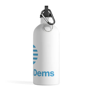 Jewish Dems Stainless Steel Water Bottle