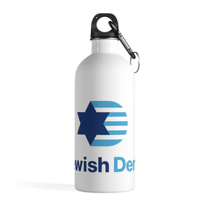 Jewish Dems Stainless Steel Water Bottle