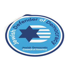 Jewish Defender of Democracy Sticker