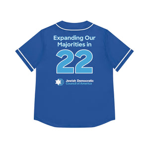 Jewish Dems Women's Baseball Jersey