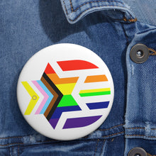 Load image into Gallery viewer, Jewish Dems Pride Button