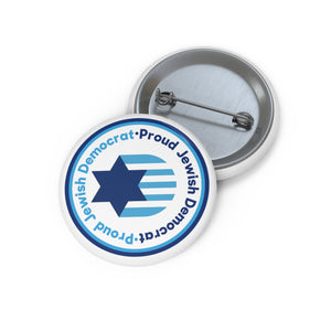Proud Jewish Democratic Button