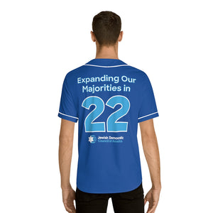 Jewish Dems Men's Baseball Jersey
