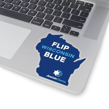 Load image into Gallery viewer, Flip Wisconsin Blue Sticker