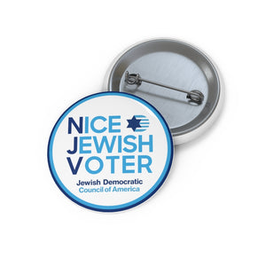 Nice Jewish Voter Button
