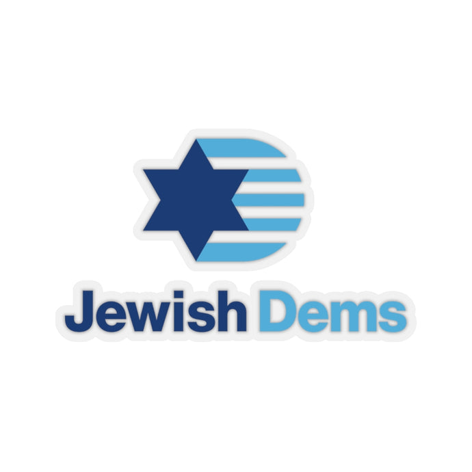 Jewish Dems Logo Sticker