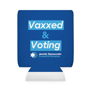 Vaxxed & Voting Can Cooler Sleeve