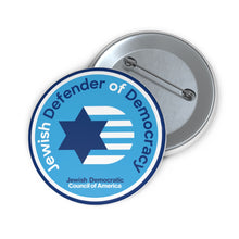 Load image into Gallery viewer, Jewish Defender of Democracy Button