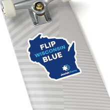 Load image into Gallery viewer, Flip Wisconsin Blue Sticker