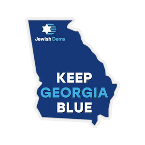 Keep Georgia Blue Sticker