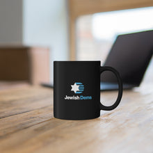Load image into Gallery viewer, Jews Against Coups Black Mug
