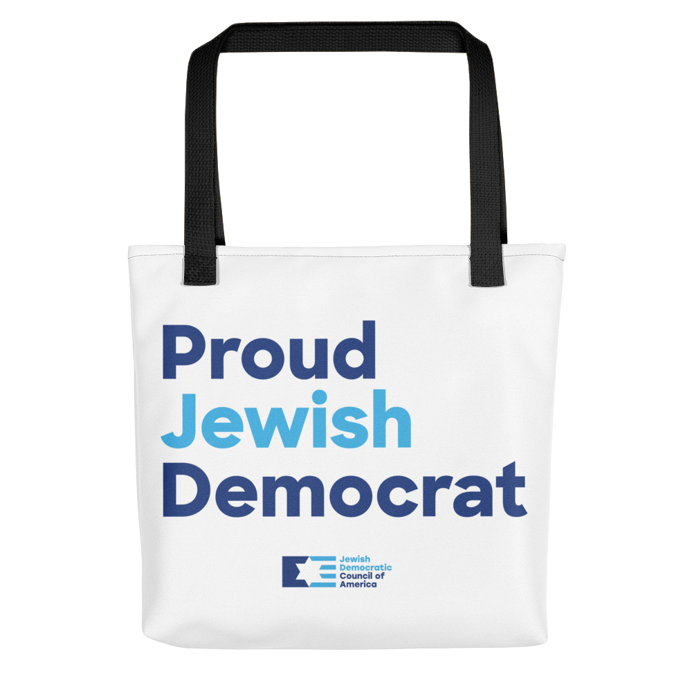 Proud Jewish Democrat Tote