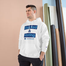 Load image into Gallery viewer, Vaxxed &amp; Voting Hoodie