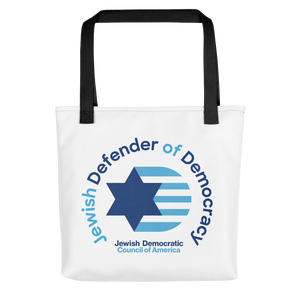 Jewish Defender of Democracy Tote Bag