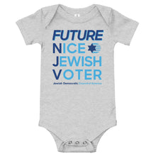 Load image into Gallery viewer, Future Nice Jewish Voter Baby Onesie
