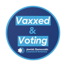Load image into Gallery viewer, Vaxxed &amp; Voting Sticker