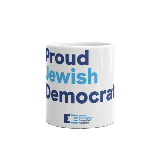 Proud Jewish Democrat Mug