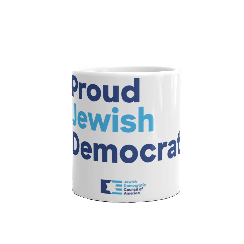 Proud Jewish Democrat Mug