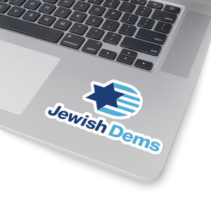 Jewish Dems Logo Sticker