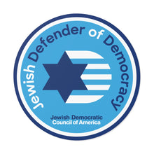 Load image into Gallery viewer, Jewish Defender of Democracy Sticker