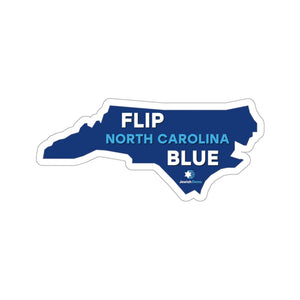 Flip North Carolina Blue Sticker