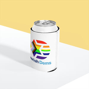 Jewish Dems Pride Can Cooler Sleeve