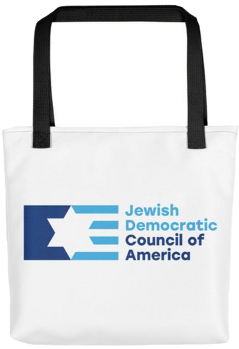 Jewish Democratic Council Logo Tote