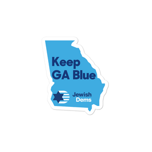 Keep GA Blue Sticker