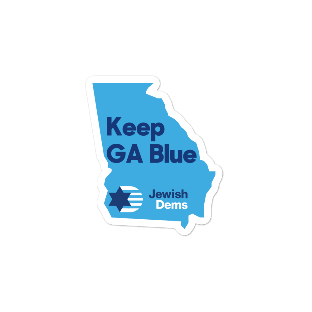 Keep GA Blue Sticker