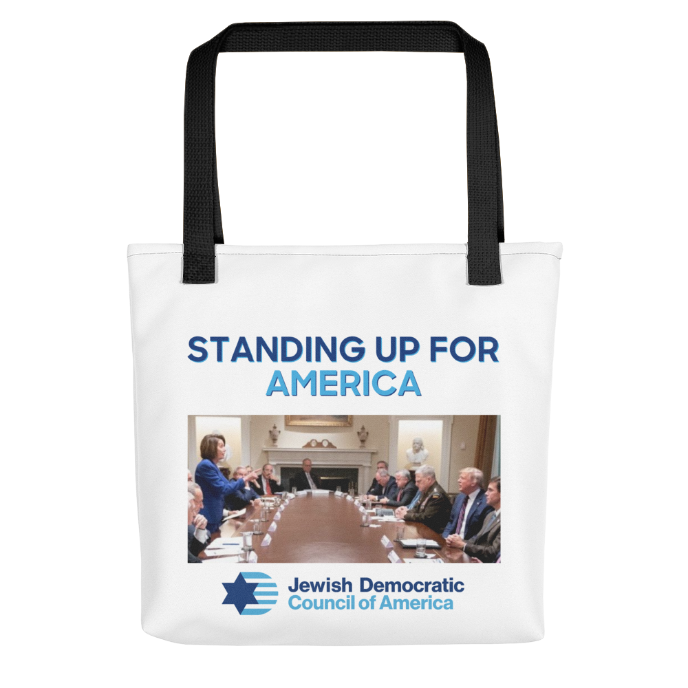 Standing Up For America Tote Bag