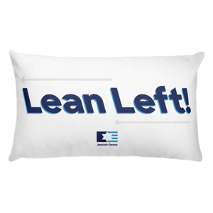 "Lean Left" Passover Pillow